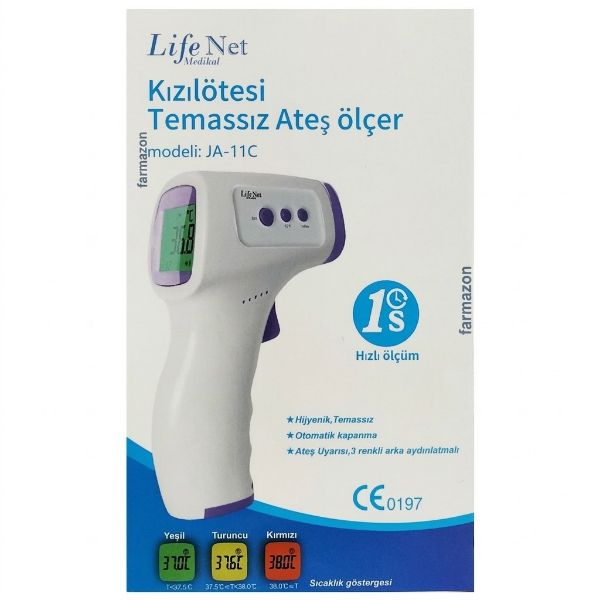 Life Net Temassız Ateş Ölçer JA/11C